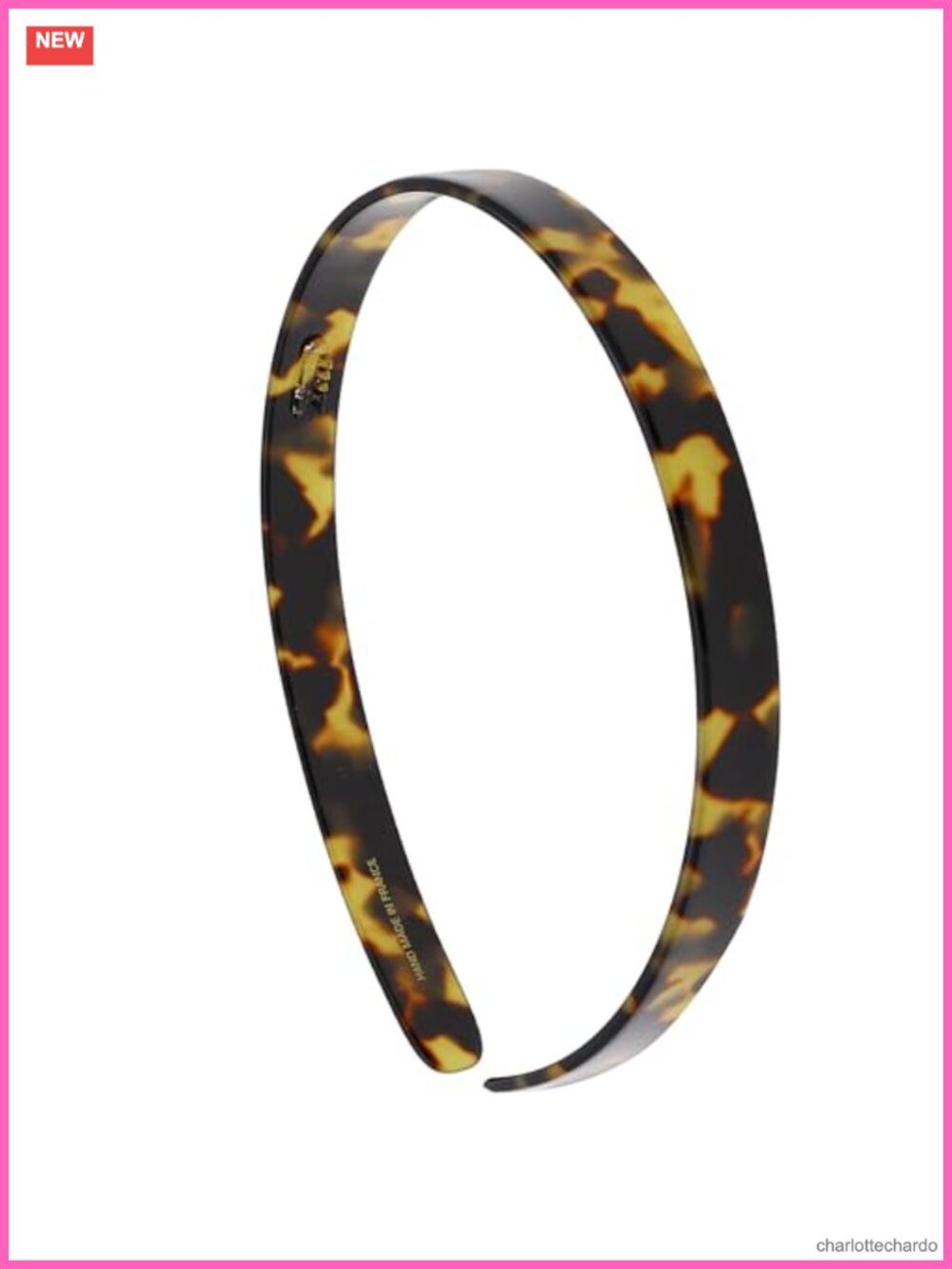 Cellulose Acetate Headband No Slip Grip Flexible Hair Accessory